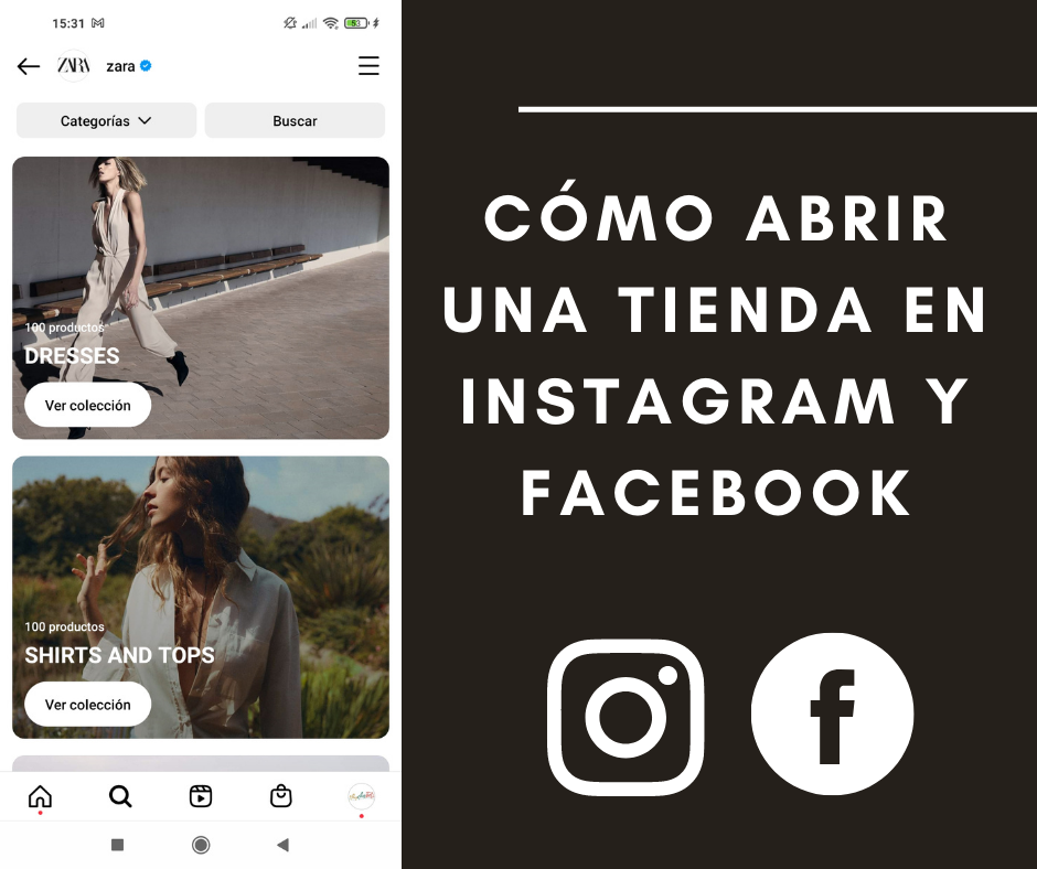 Cómo abrir una tienda en Instagram y Facebook